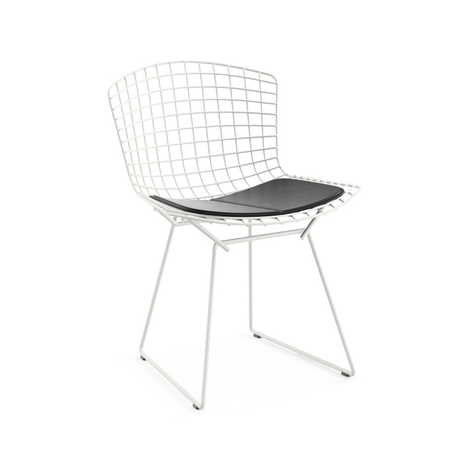 Krzesło ogrodowe Bertoia SIde Chair białe