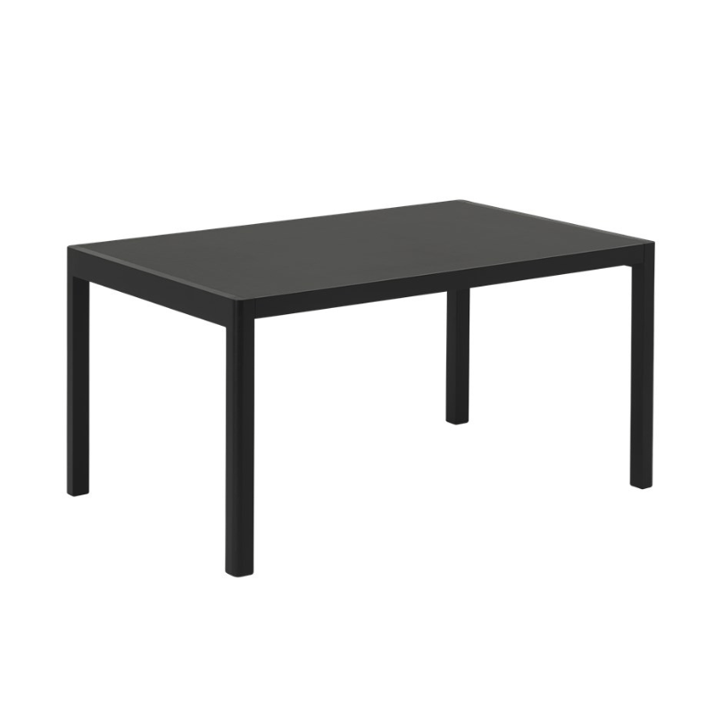 Stół Workshop Table marki Muuto w kolorze czarnym