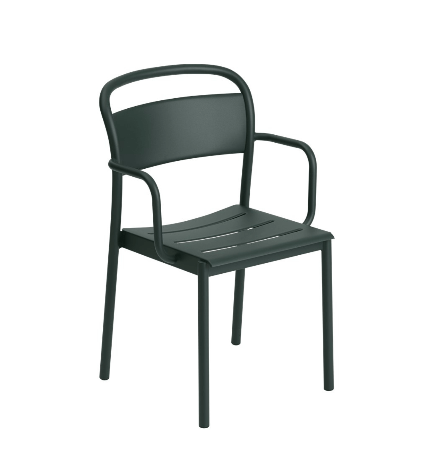 Krzesło ogrodowe Linear Steel Armchair marki Muuto